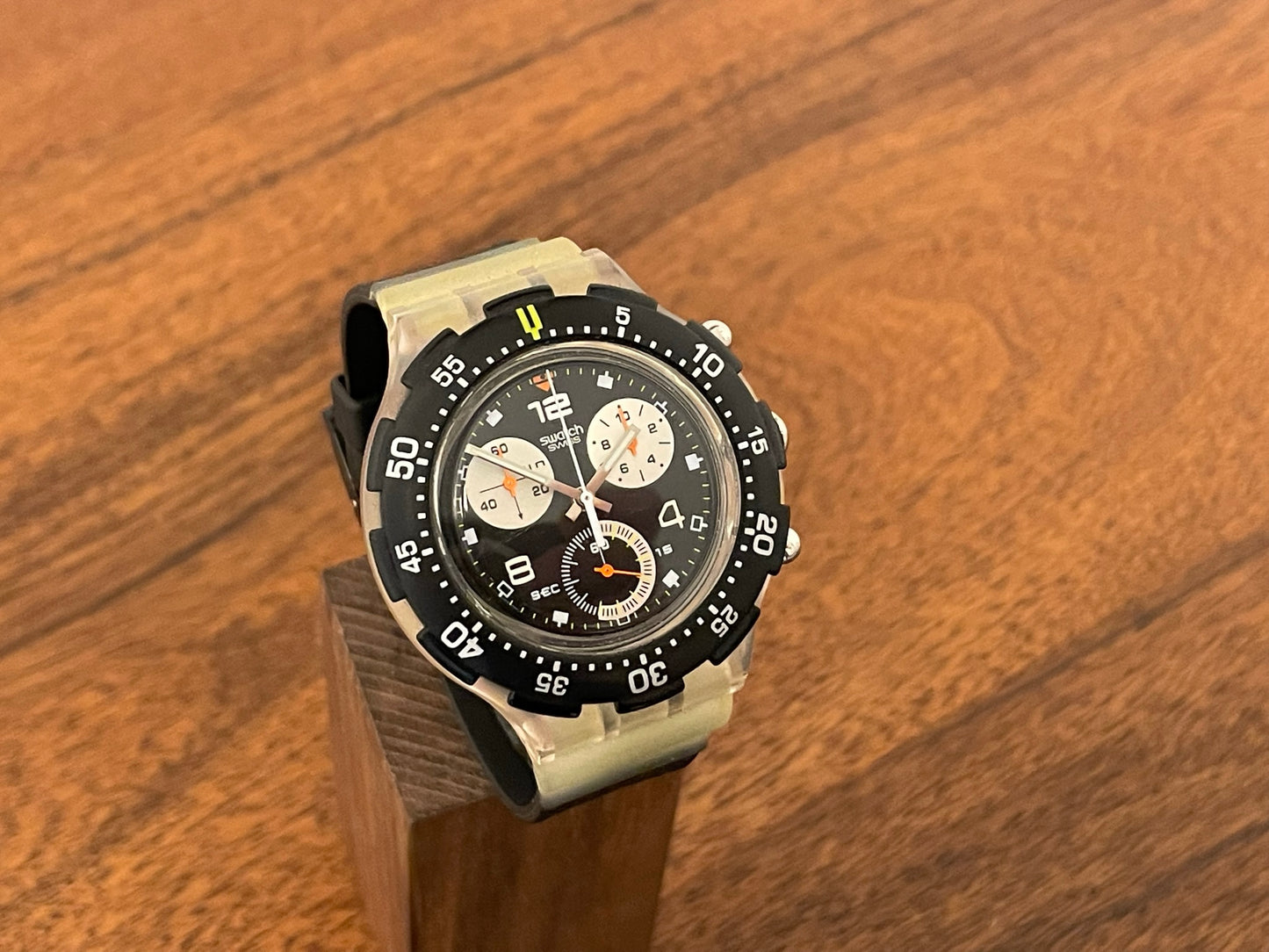 (1997) Swatch SBK114 Aqua Chrono "Assault" (NOS)