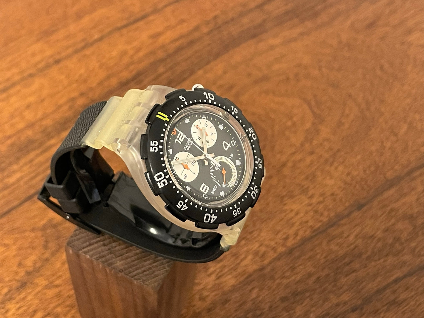 (1997) Swatch SBK114 Aqua Chrono "Assault" (NOS)