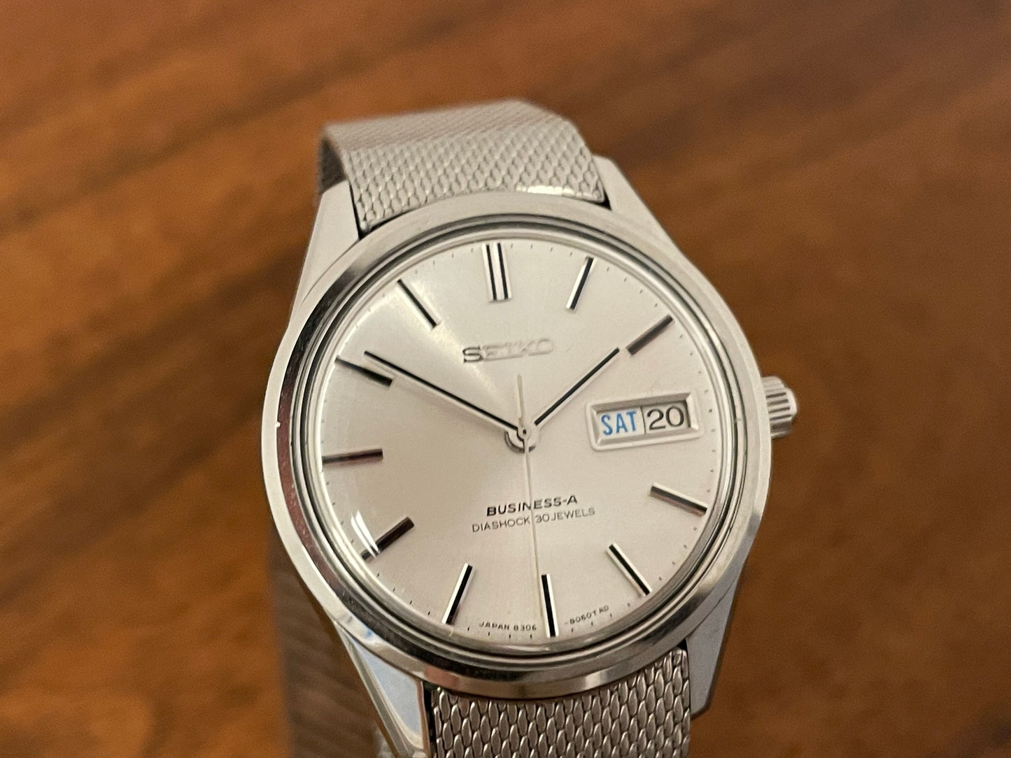 (1967) Seiko 8346-8020 Business-A Diashock 30 jewels (full service)