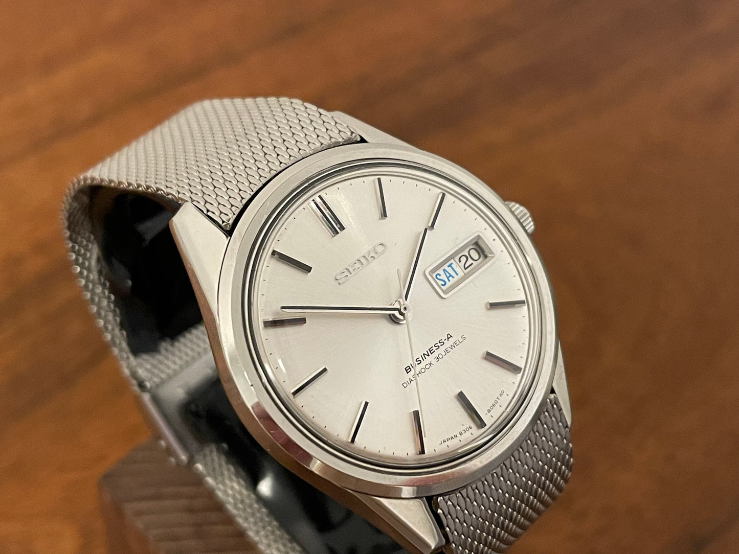 (1967) Seiko 8346-8020 Business-A Diashock 30 jewels (full service)