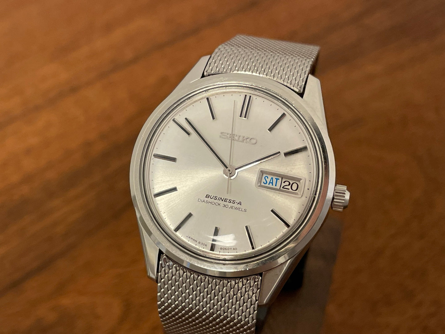 (1967) Seiko 8346-8020 Business-A Diashock 30 jewels (full service)