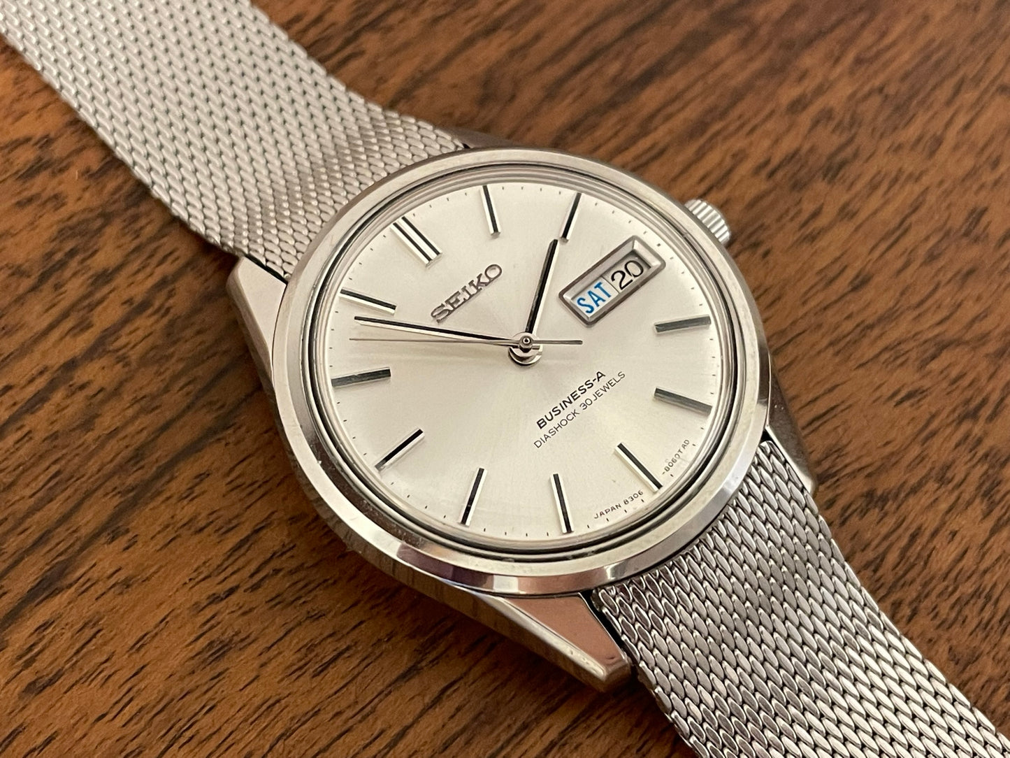 (1967) Seiko 8346-8020 Business-A Diashock 30 jewels (full service)