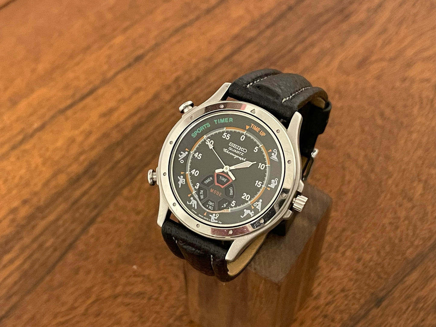 (1990) Seiko 8M32-8030 "Sports Timer" chronograph