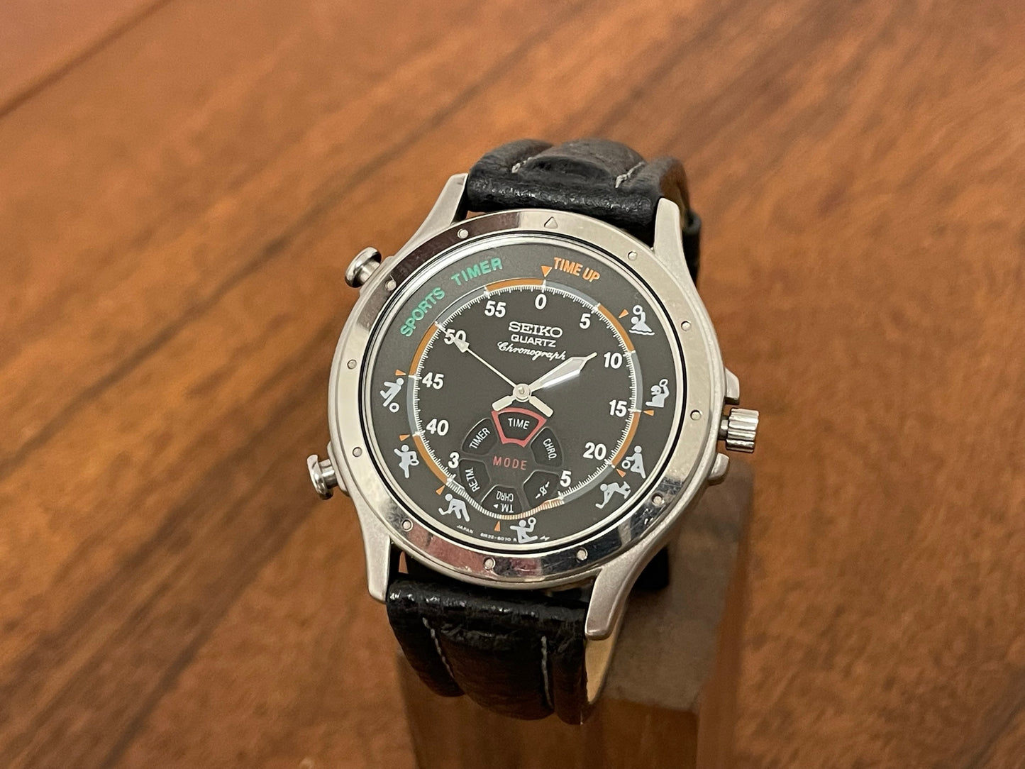 (1990) Seiko 8M32-8030 "Sports Timer" chronograph