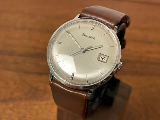 1960s Bulova M4 dress watch front view