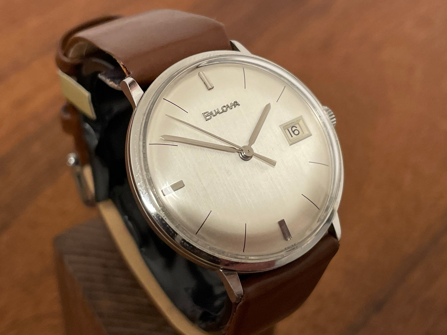(1964) Bulova M4 dress watch with linen dial (full service)
