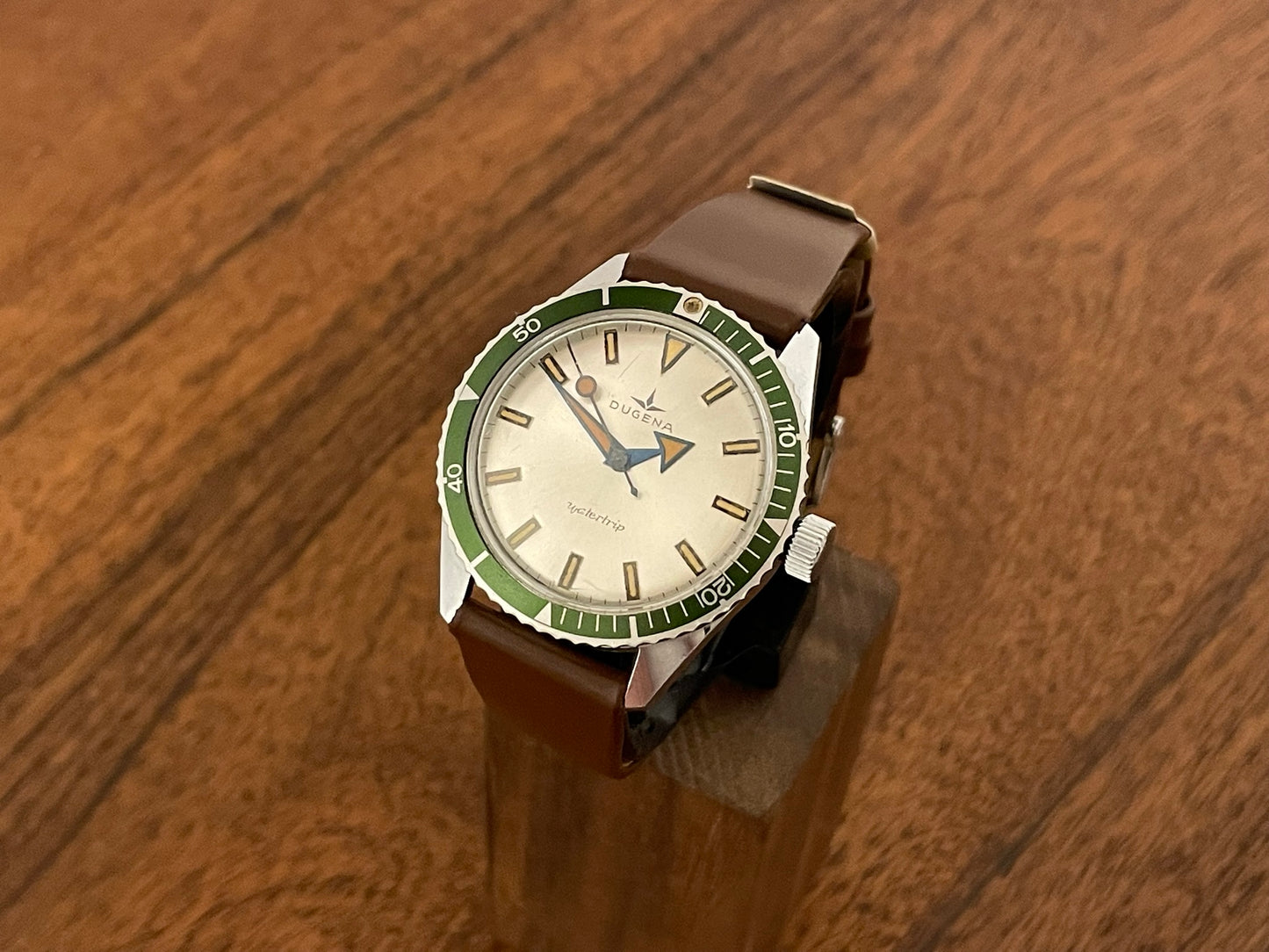 (1970s) Dugena Watertrip "Kermit" diver