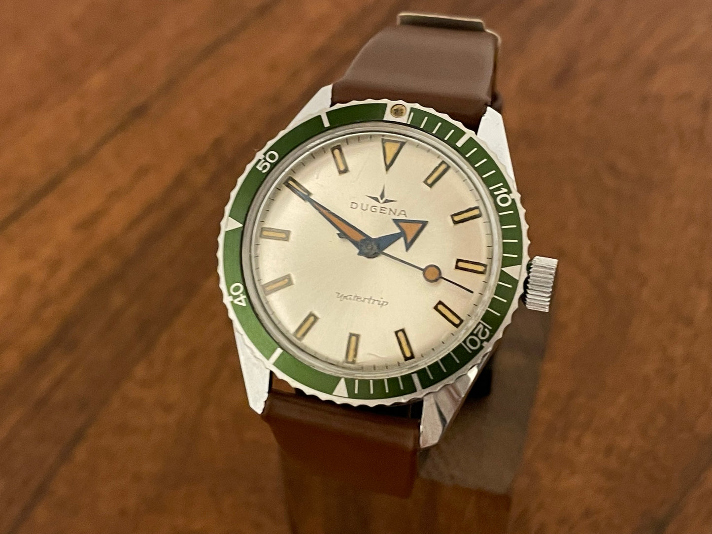 (1970s) Dugena Watertrip "Kermit" diver