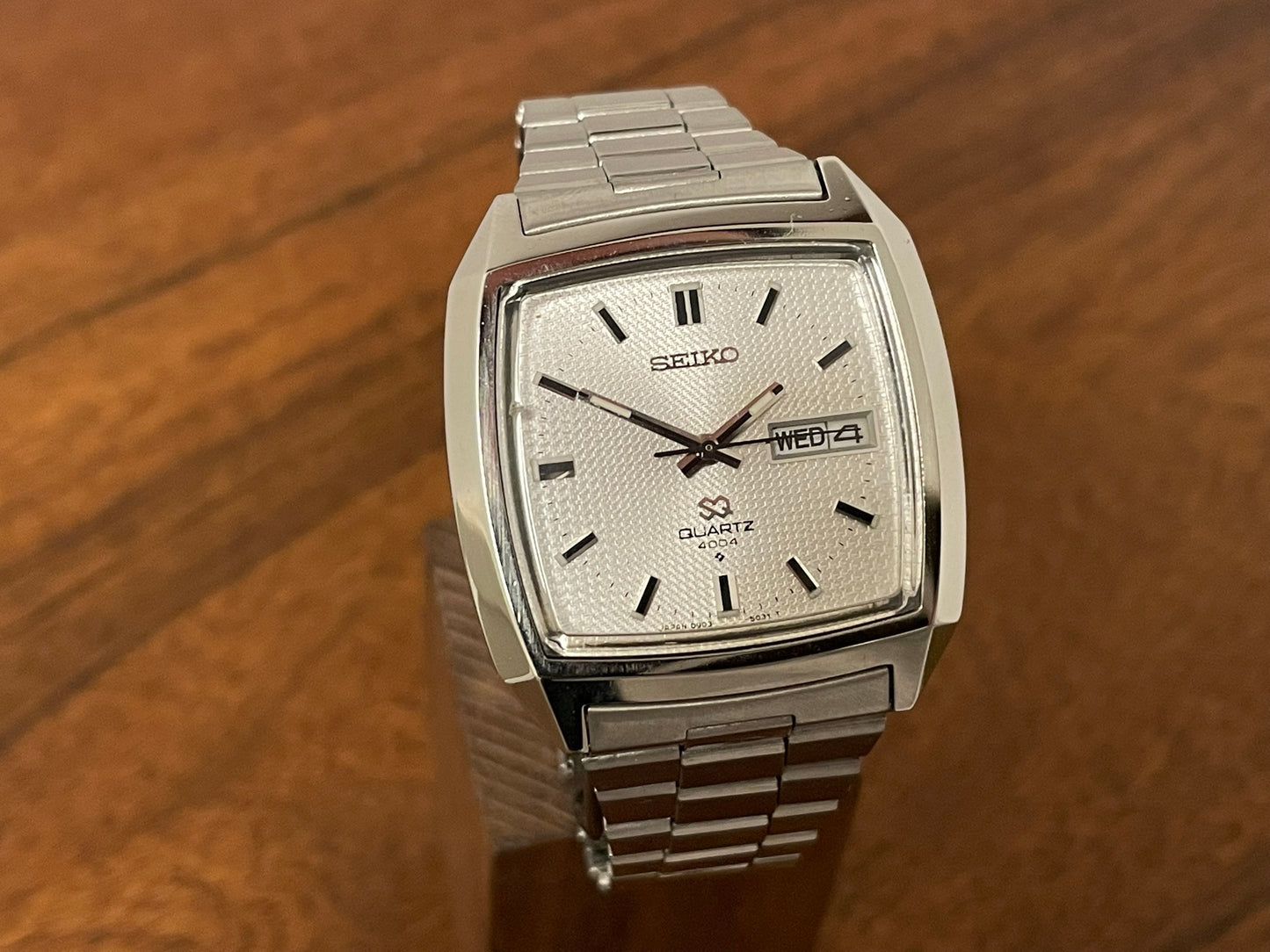 (1976) Seiko 0903-5039 SQ Quartz 4004 "TV dial" (serviced)