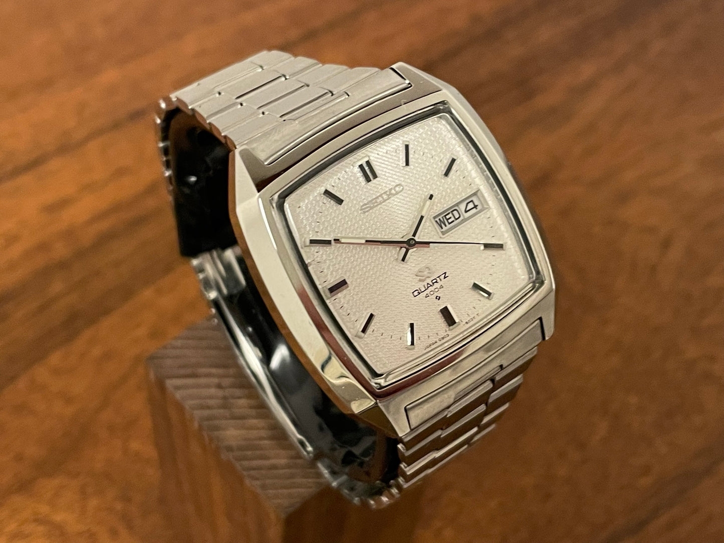 (1976) Seiko 0903-5039 SQ Quartz 4004 "TV dial" (serviced)