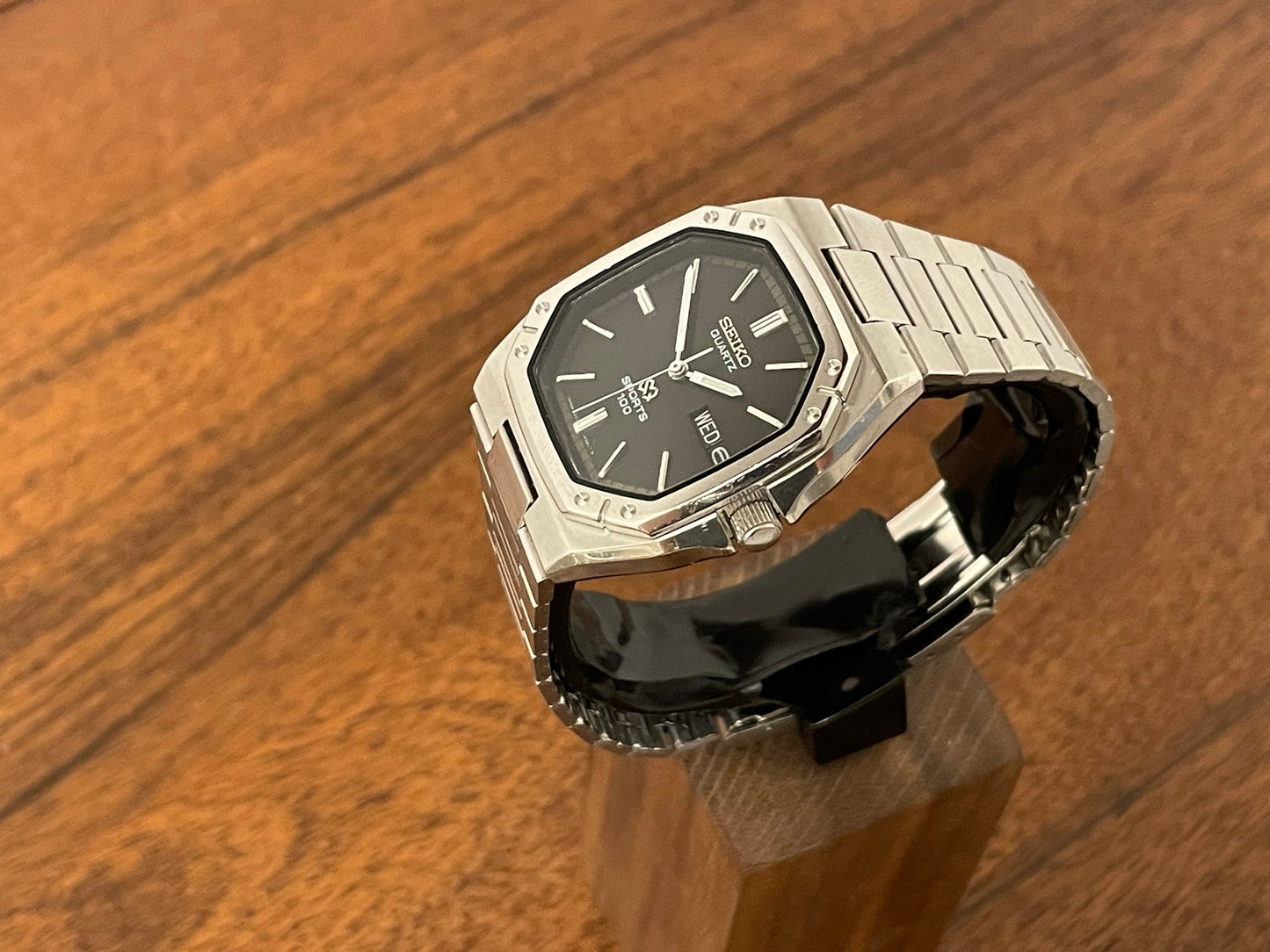 (1982) Seiko 8229-503A Quartz SQ Sports 100 (serviced)
