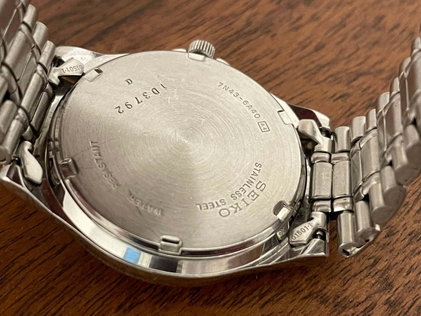 (2001) Seiko 7N43-6A40 compass bezel (serviced)