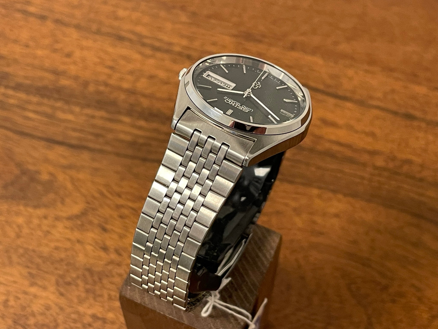 (1978) Seiko 7853-7020 Lord Quartz - green textured dial (NOS)