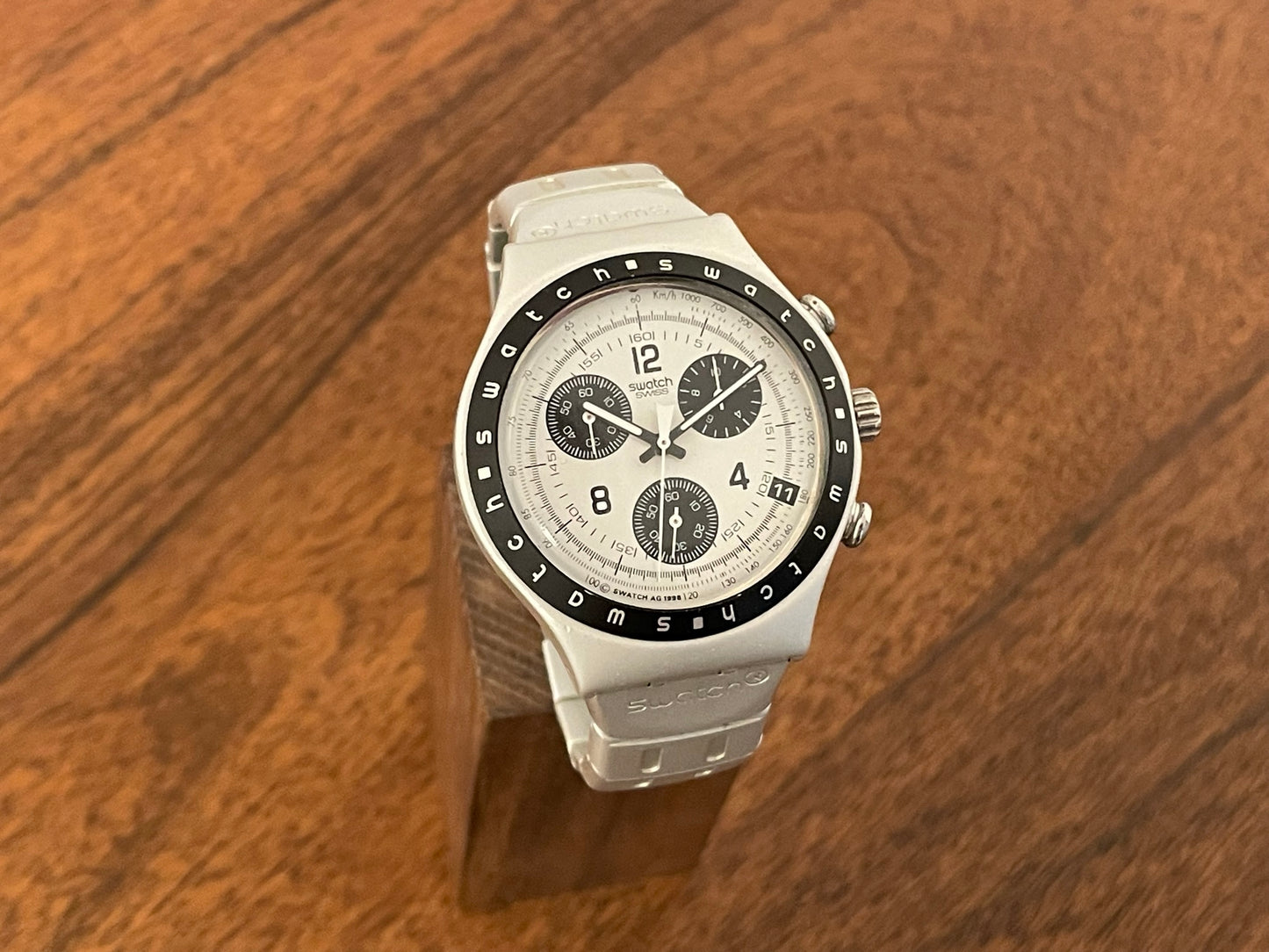 (1998) Swatch YCS4001 Irony Chrono "Adrenaline"