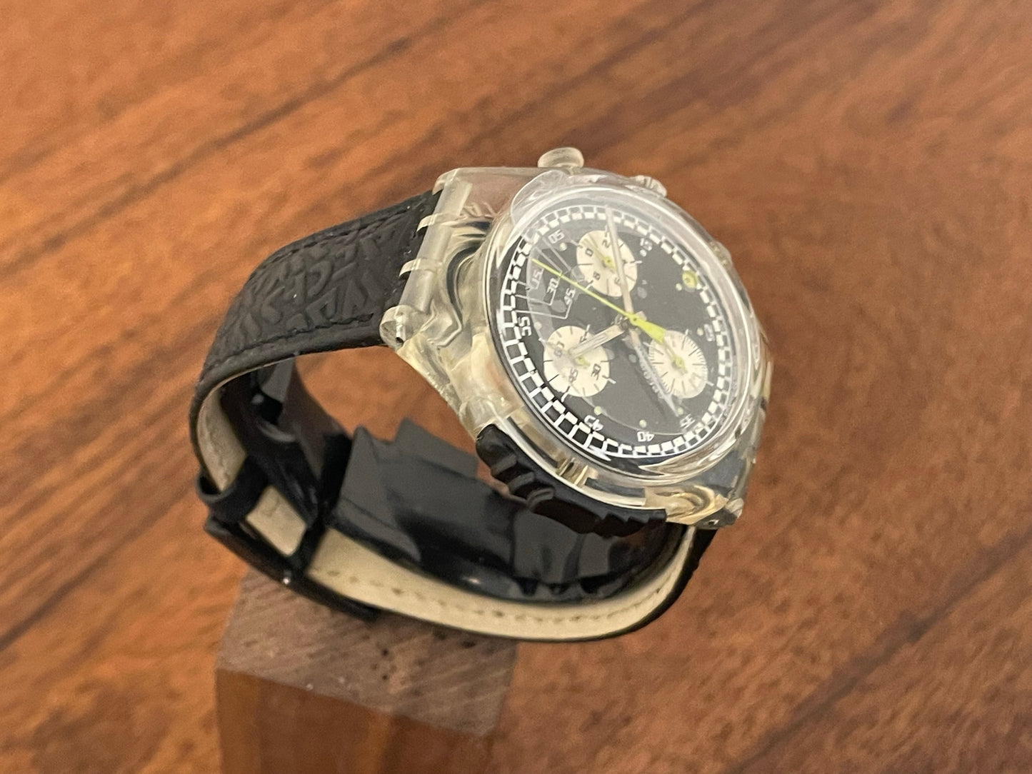 (1998) Swatch SOK400 Alarm Chrono "Ramoneur" (NOS)