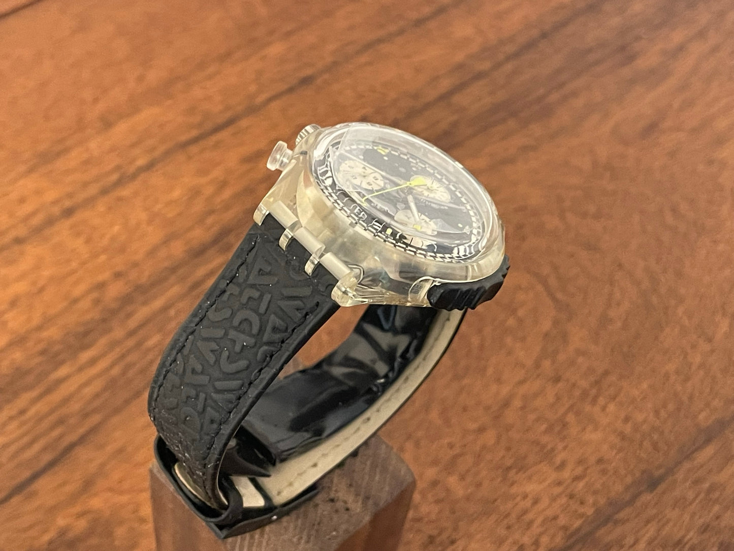 (1998) Swatch SOK400 Alarm Chrono "Ramoneur" (NOS)
