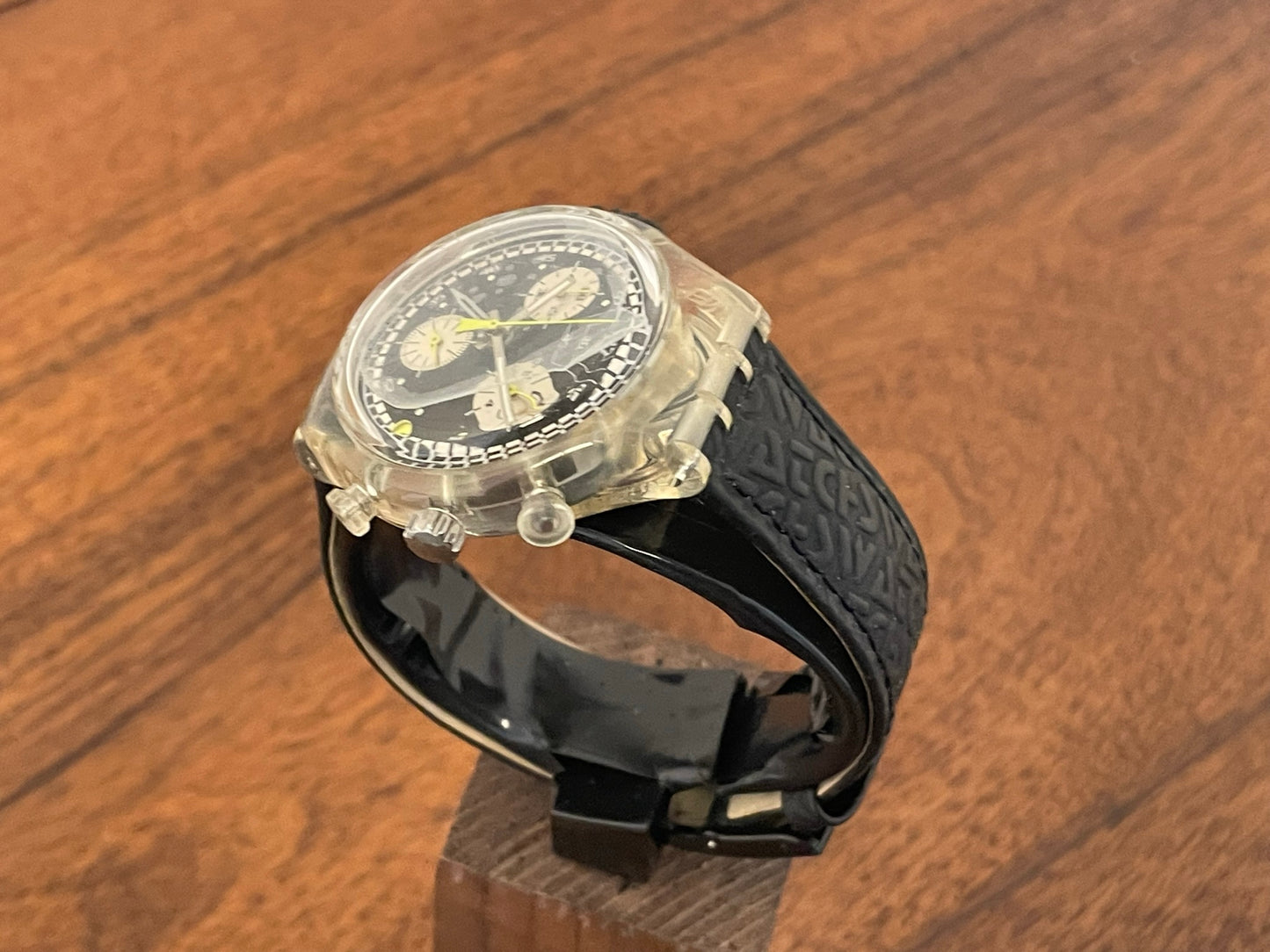 (1998) Swatch SOK400 Alarm Chrono "Ramoneur" (NOS)