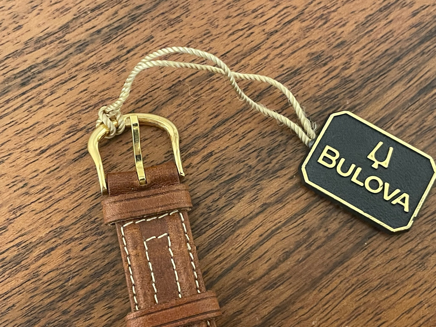 (1980s) Bulova Timetrax dress watch with "jumping minutes" (NOS)