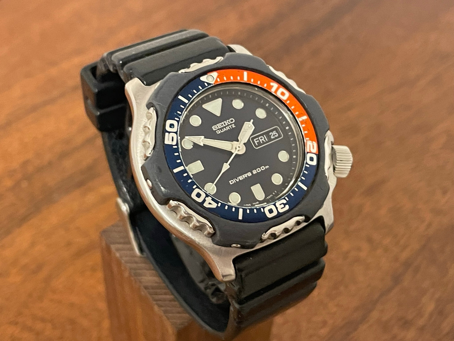 (2001) Seiko 7N36-6A0A Diver - Pepsi bezel (serviced)