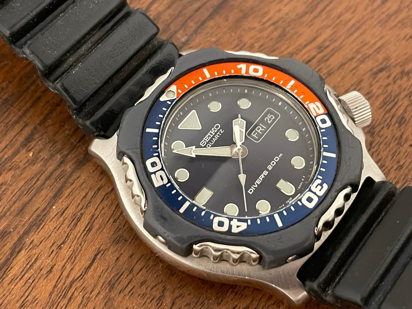 (2001) Seiko 7N36-6A0A Diver - Pepsi bezel (serviced)
