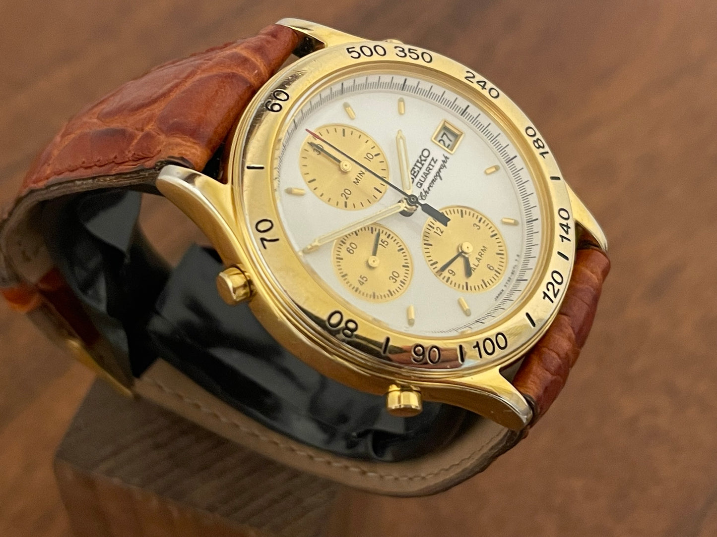(1991) Seiko 7T32-6C5A Chronograph Sports 100