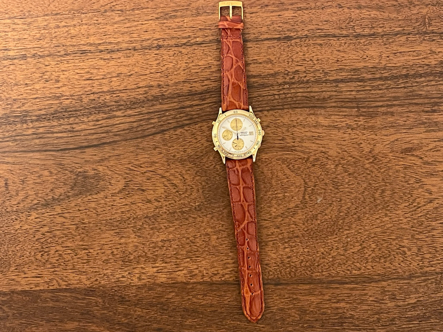 (1991) Seiko 7T32-6C5A Chronograph Sports 100