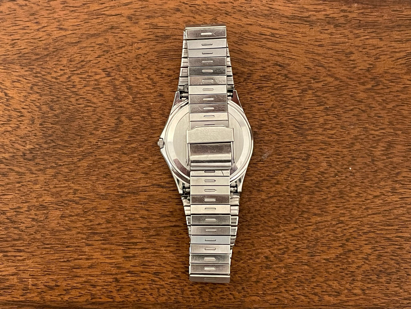 (1980s) Certina date only with integrated bracelet (serviced)