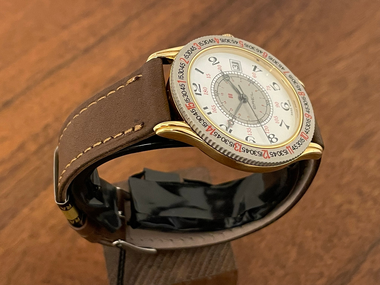 (1980s) Breil 204000 "Hour Angle" dress watch