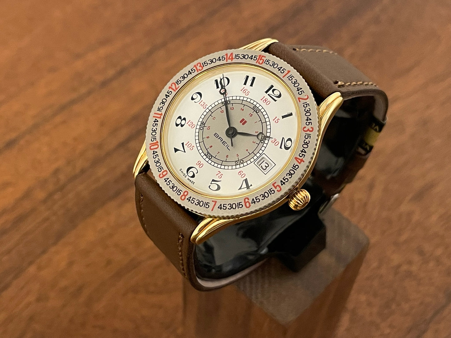 (1980s) Breil 204000 "Hour Angle" dress watch