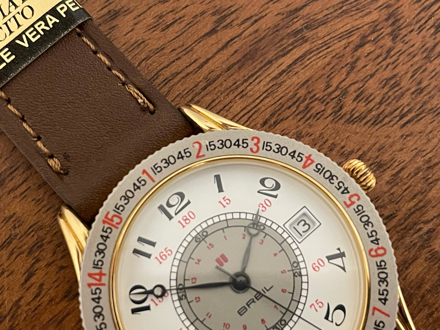 (1980s) Breil 204000 "Hour Angle" dress watch