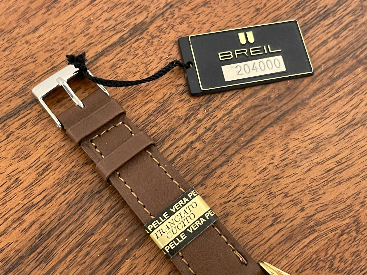 (1980s) Breil 204000 "Hour Angle" dress watch