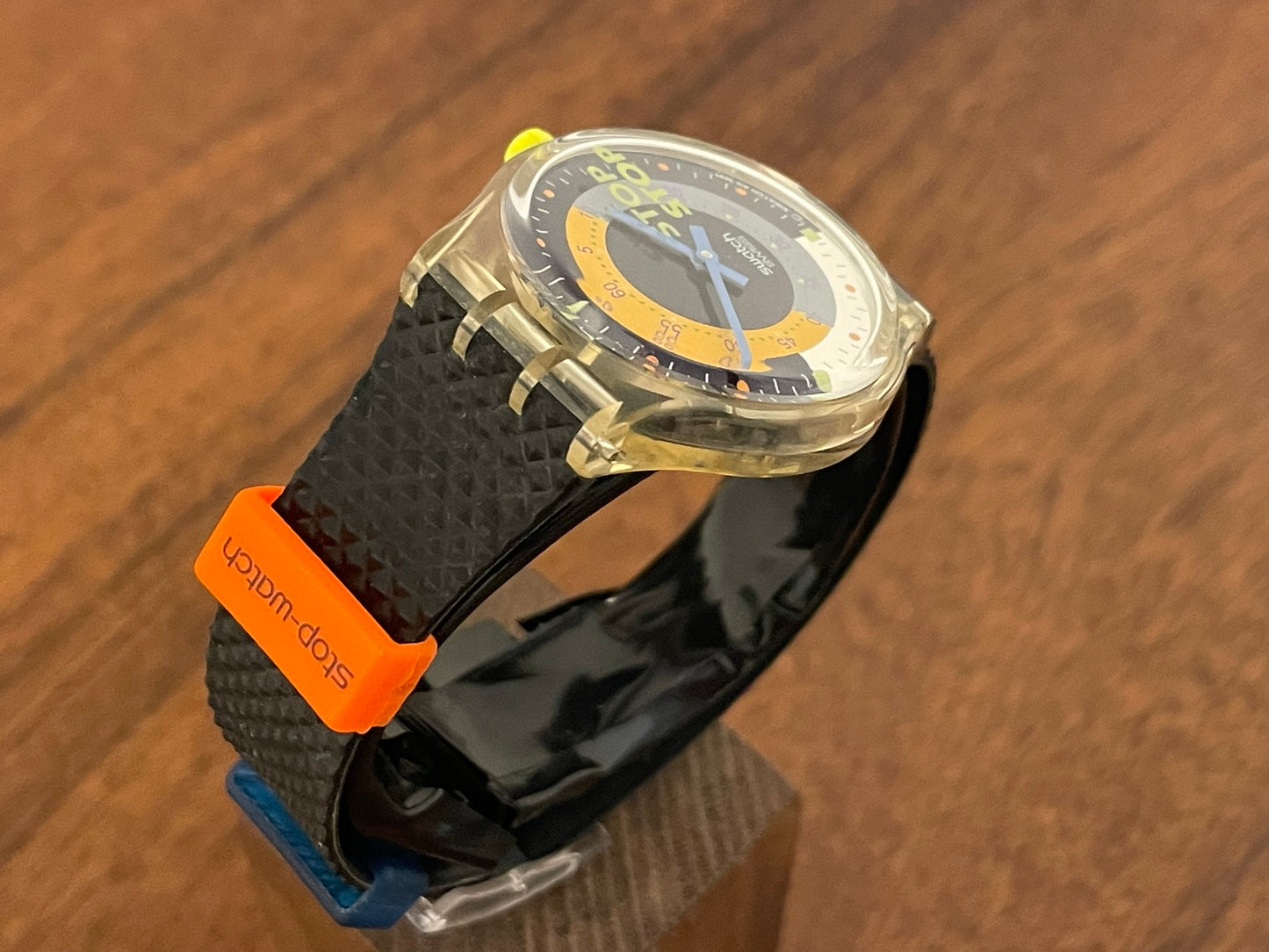 (1992) Swatch SSK100 stop-watch "Coffee Break" (NOS)