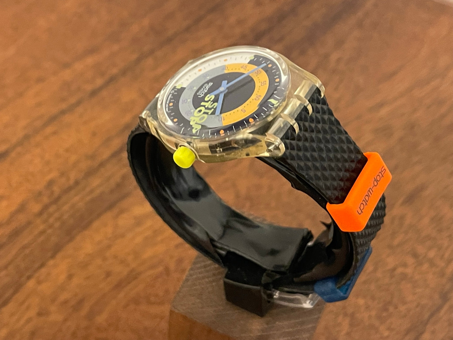 (1992) Swatch SSK100 stop-watch "Coffee Break" (NOS)