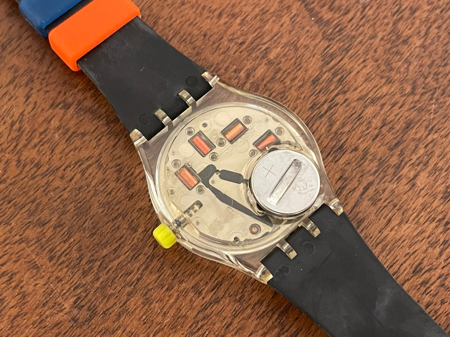 (1992) Swatch SSK100 stop-watch "Coffee Break" (NOS)