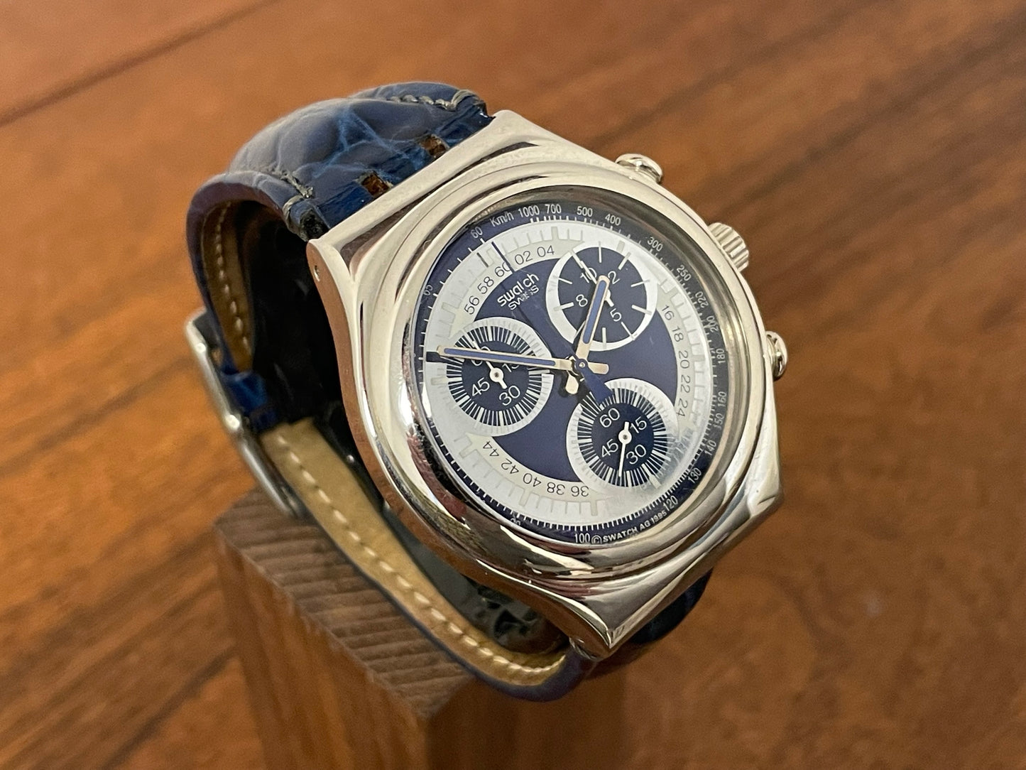 (1996) Swatch YCS102 Irony Chrono "Seatrip"