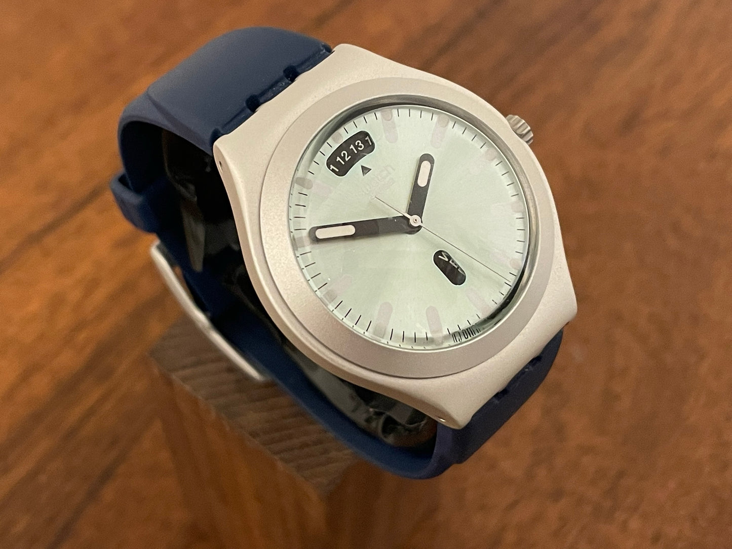 (2001) Swatch YGS7008 Irony Big "Extrados Aqua" (NOS)