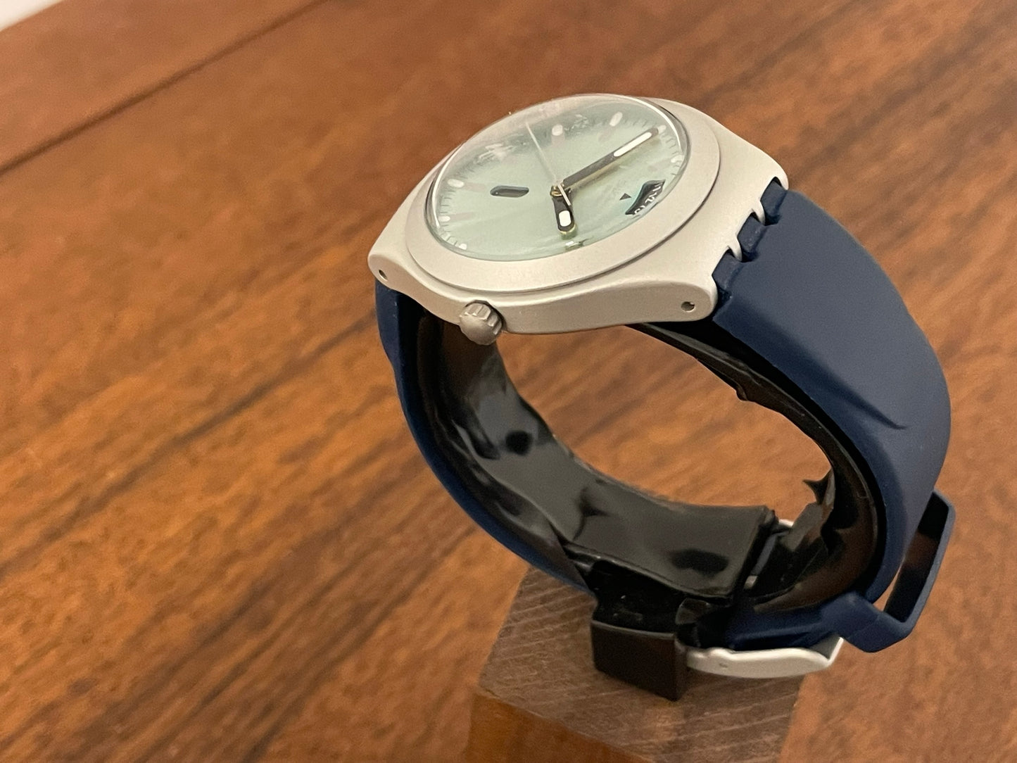 (2001) Swatch YGS7008 Irony Big "Extrados Aqua" (NOS)