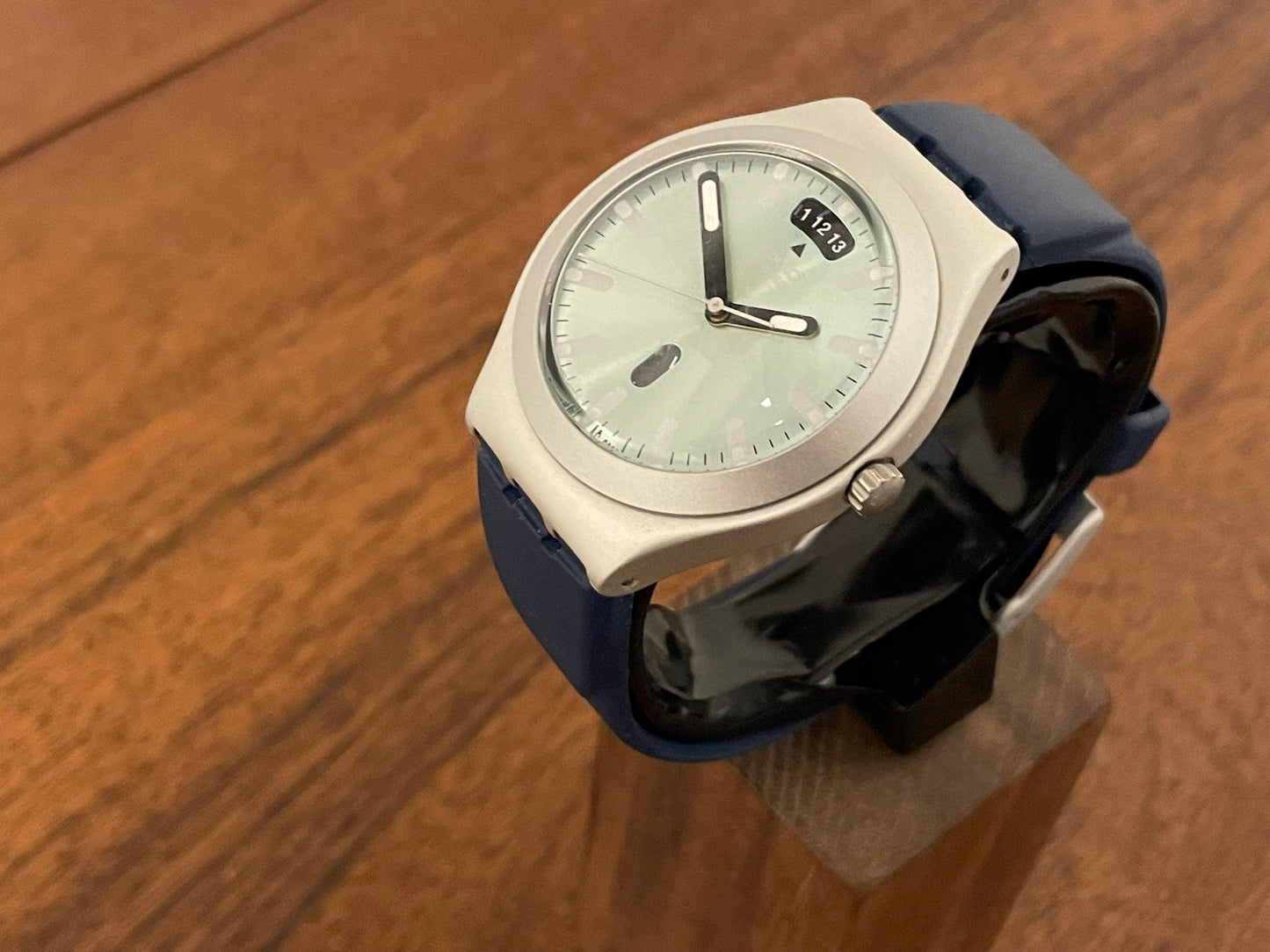 (2001) Swatch YGS7008 Irony Big "Extrados Aqua" (NOS)