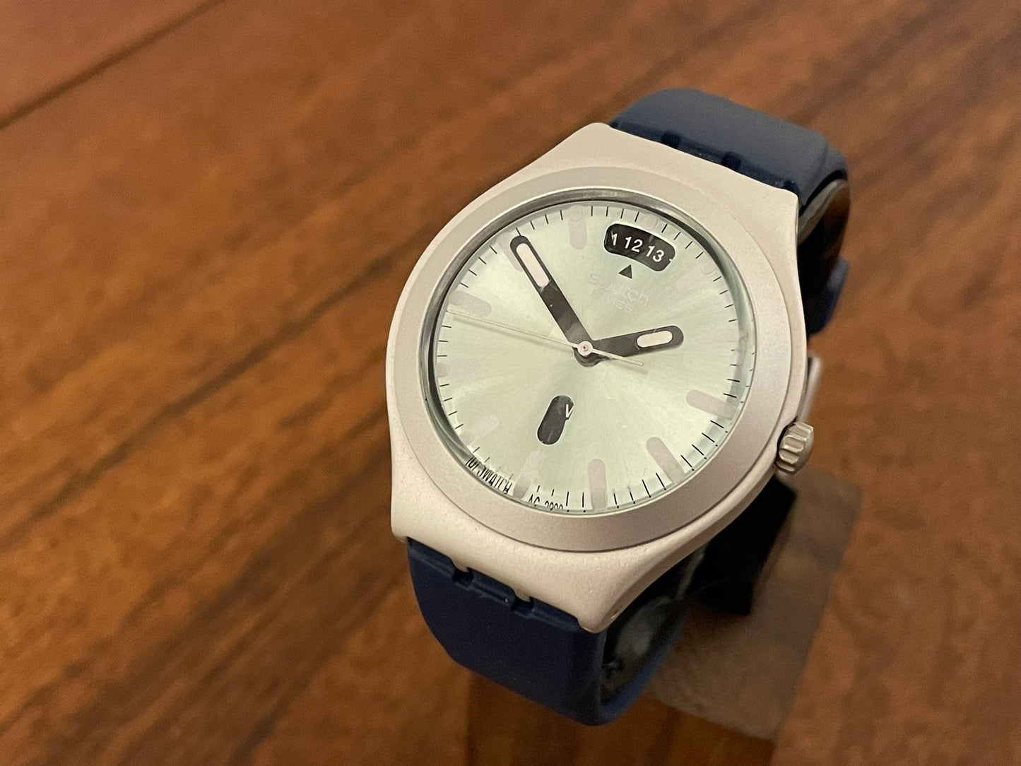 (2001) Swatch YGS7008 Irony Big "Extrados Aqua" (NOS)
