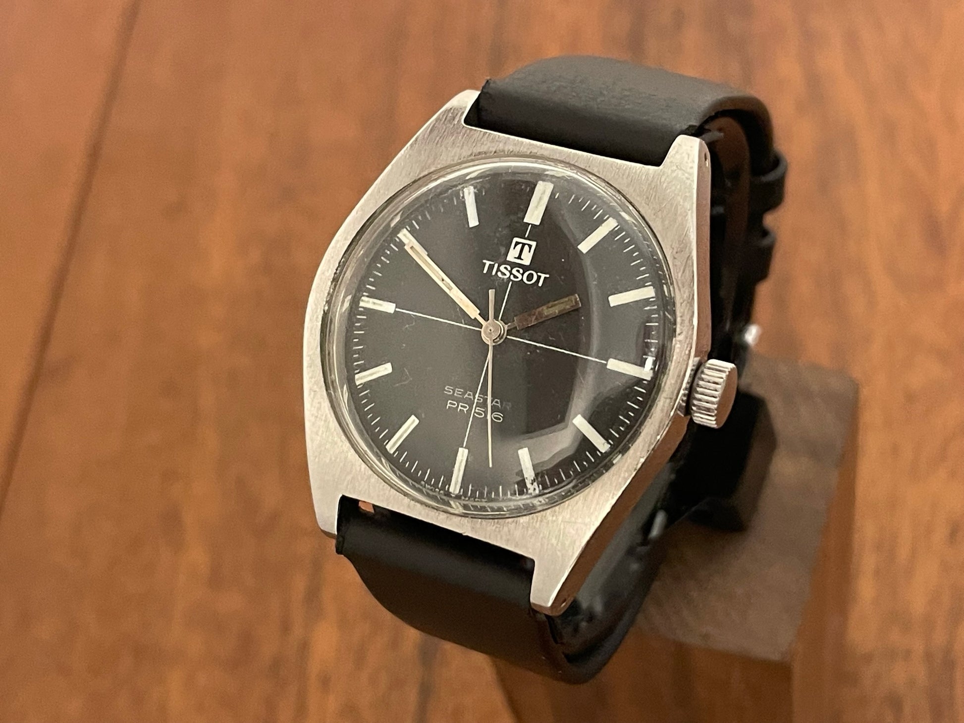1960s Tissot Seastar PR516 front view