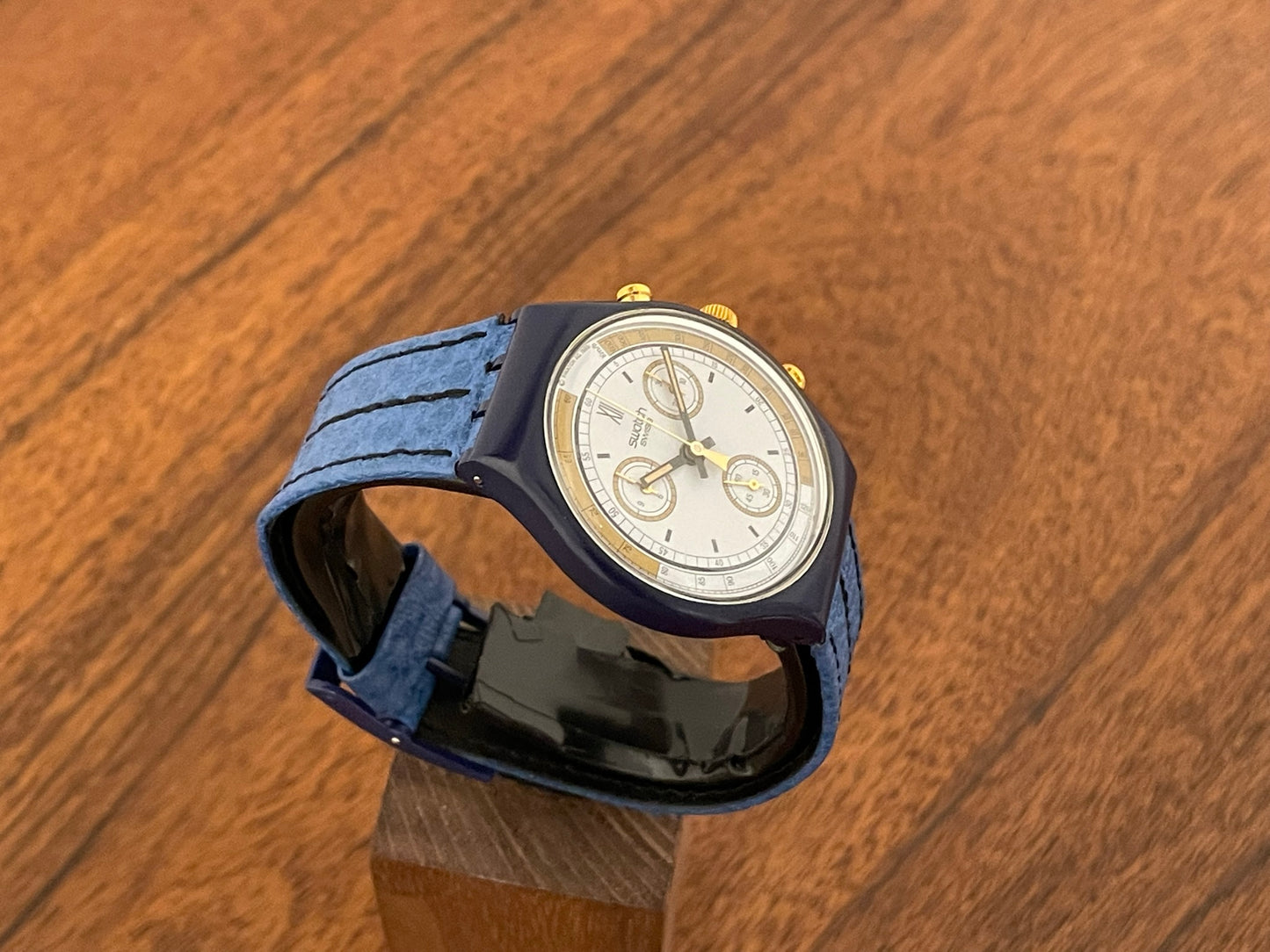 (1992) Swatch SCN100 Chrono "Skipper" (NOS)