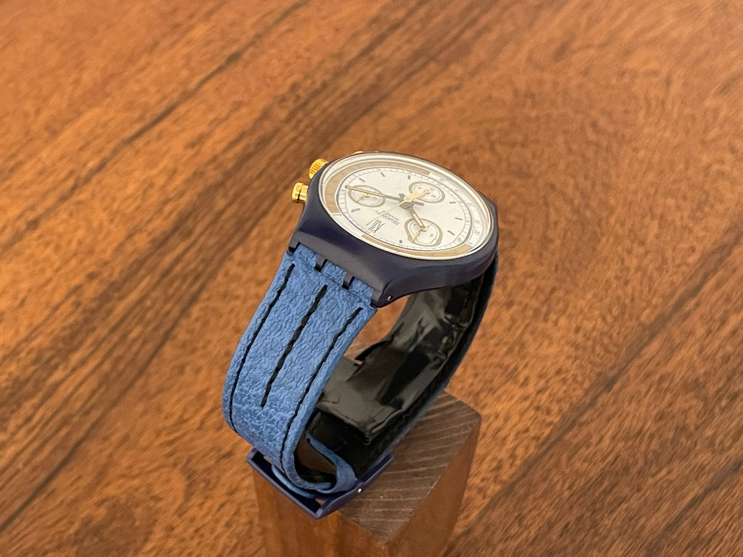(1992) Swatch SCN100 Chrono "Skipper" (NOS)