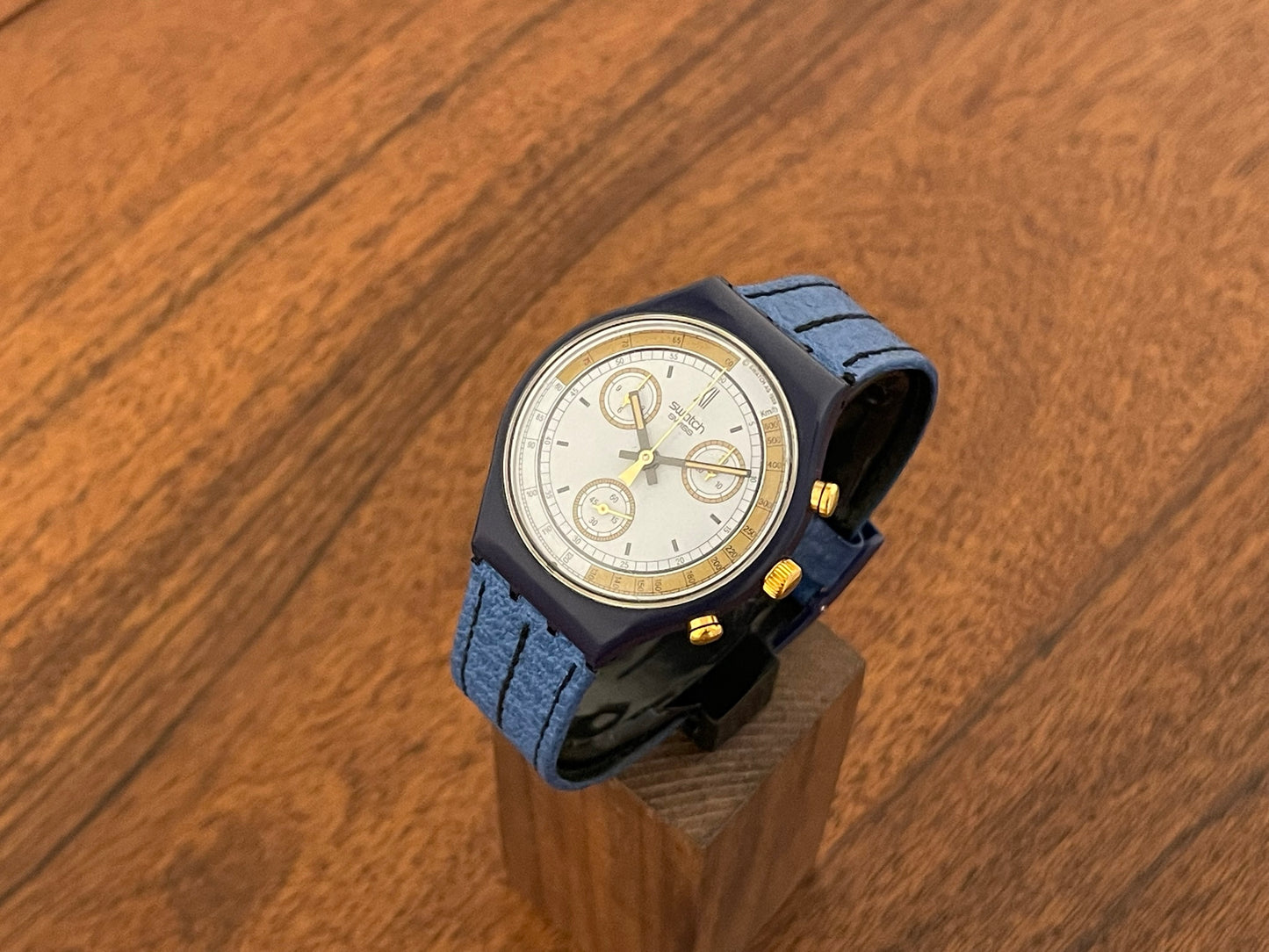 (1992) Swatch SCN100 Chrono "Skipper" (NOS)