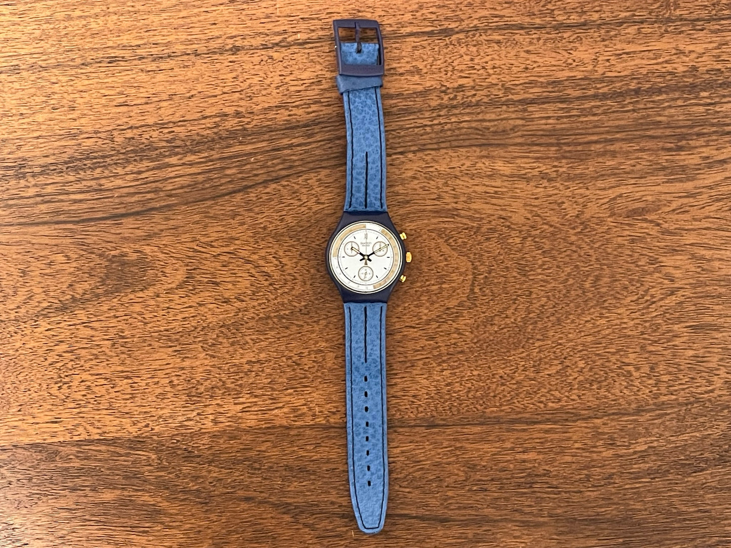 (1992) Swatch SCN100 Chrono "Skipper" (NOS)