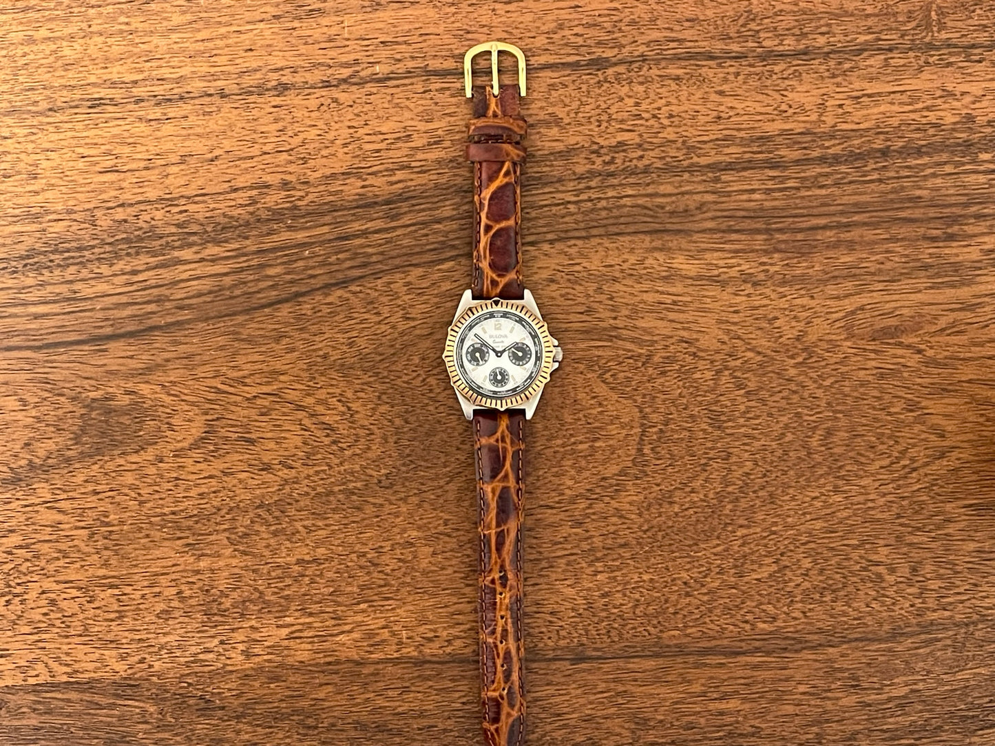(1980s/1990s) Bulova Marine Star GMT/world timer - small size