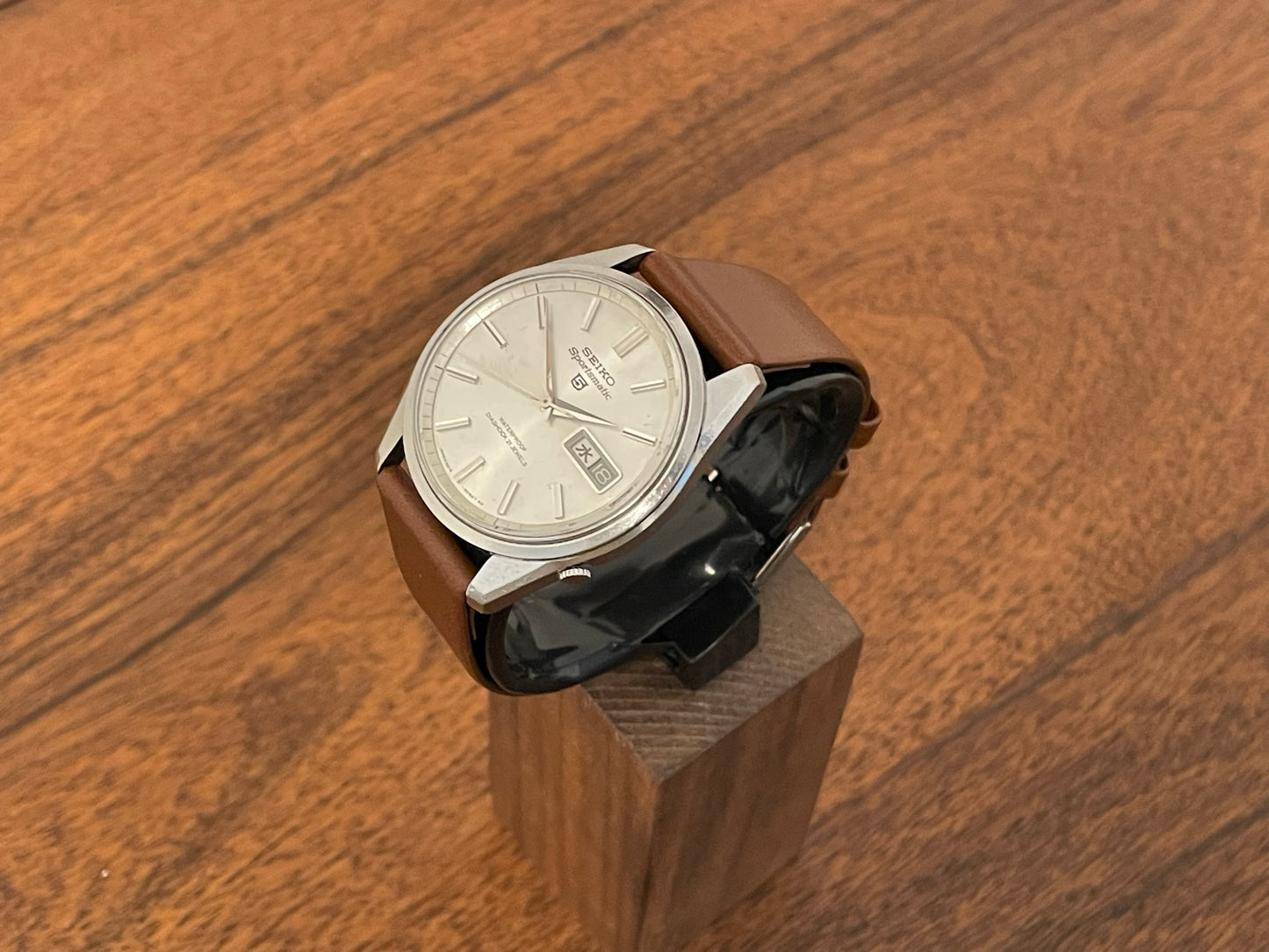 (1966) Seiko 5 Sportsmatic 6619-8060 Diashock 21 jewels (serviced)