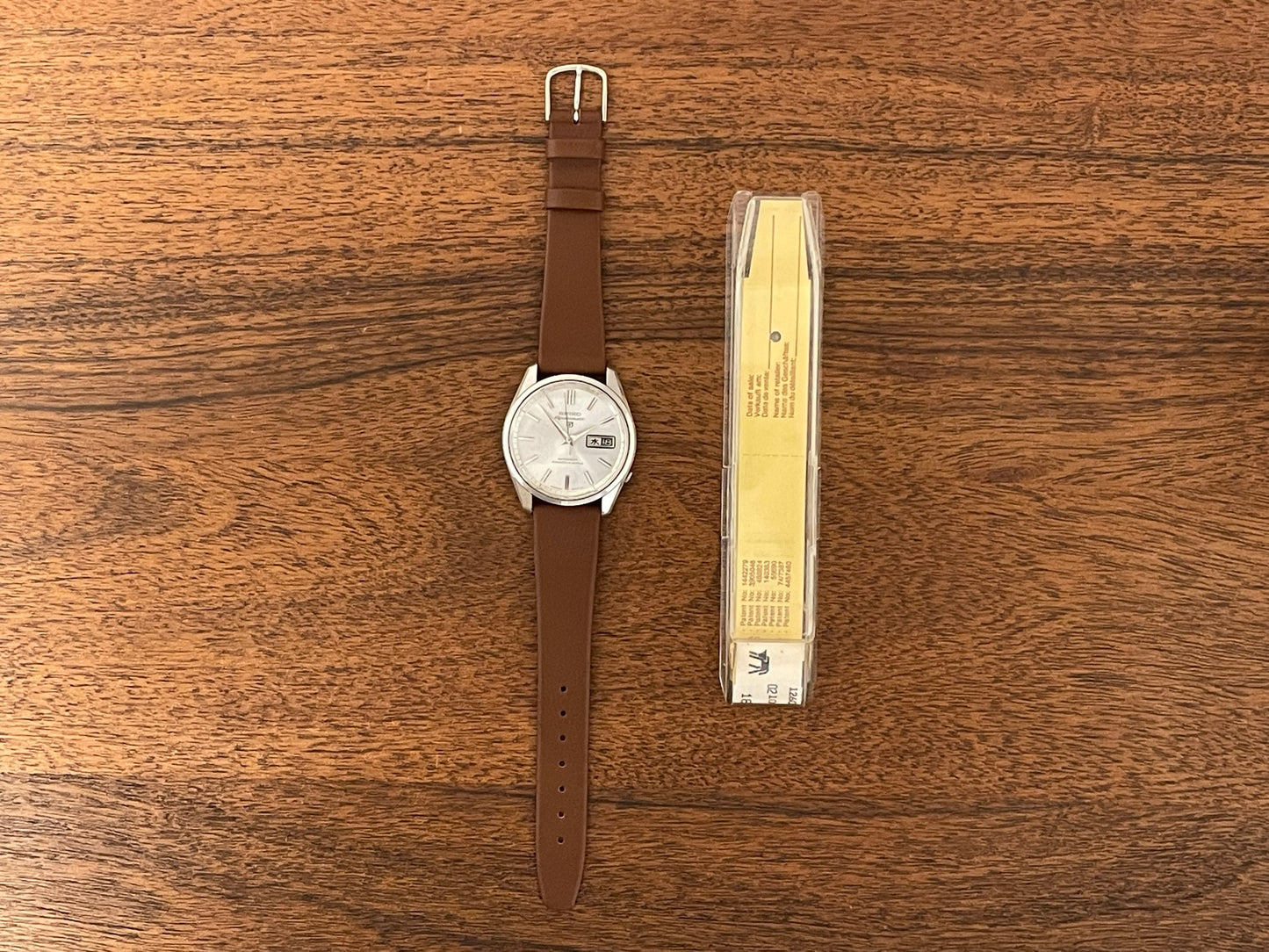 (1966) Seiko 5 Sportsmatic 6619-8060 Diashock 21 jewels (serviced)