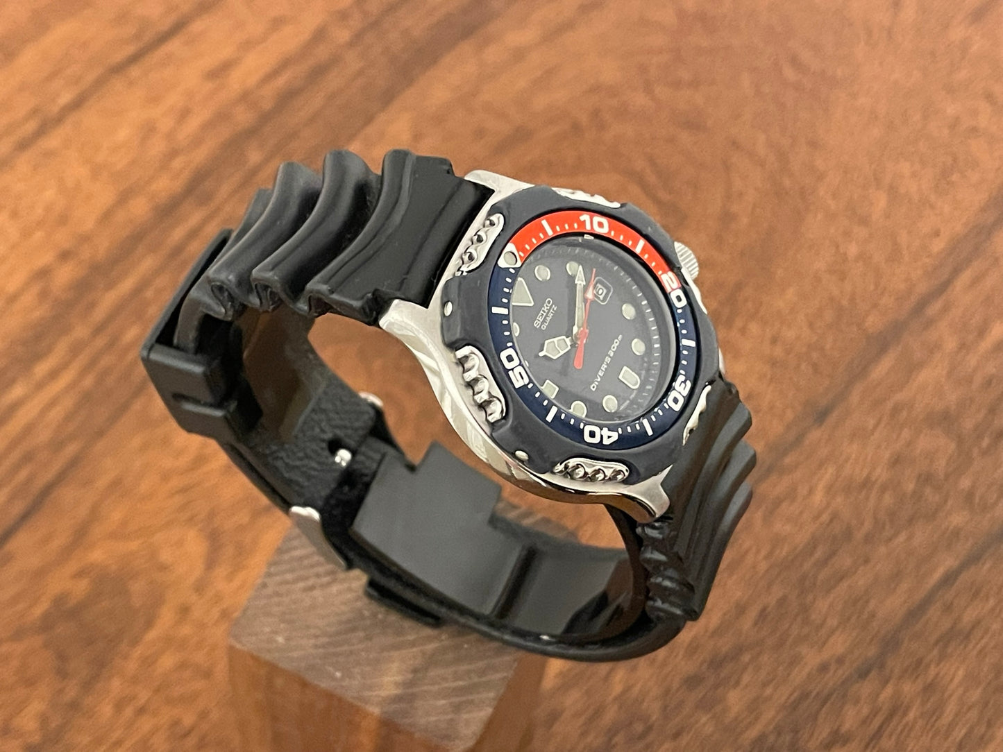 (2001) Seiko 7N85-0029 Pepsi bezel diver - small size