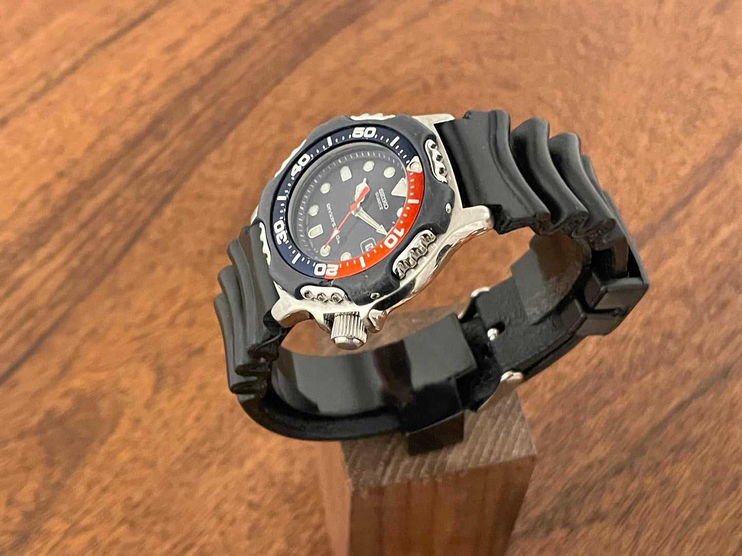 (2001) Seiko 7N85-0029 Pepsi bezel diver - small size