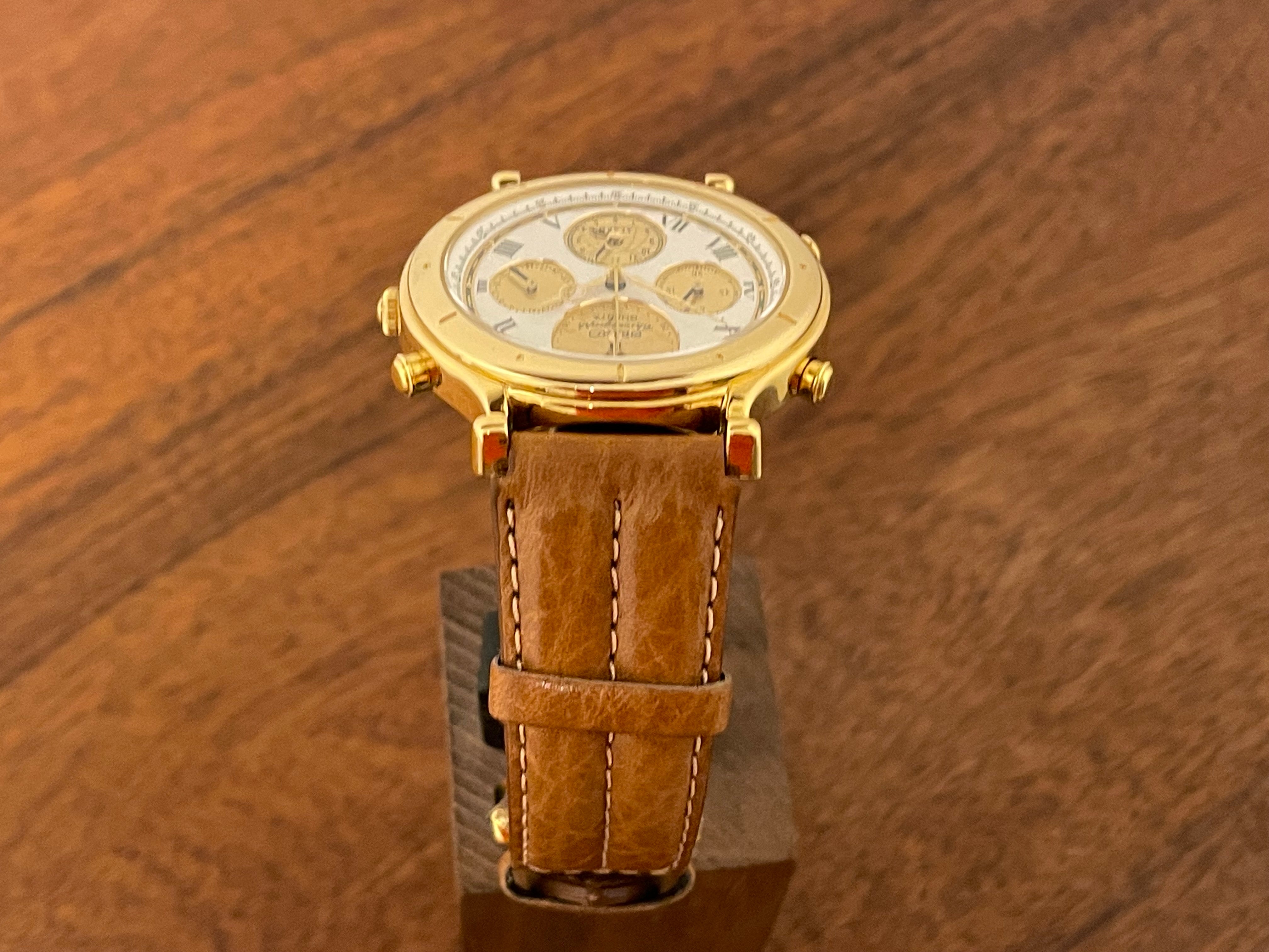 1990) Seiko 7T36-7A10 Age of Discovery (AOD) chronograph - gold